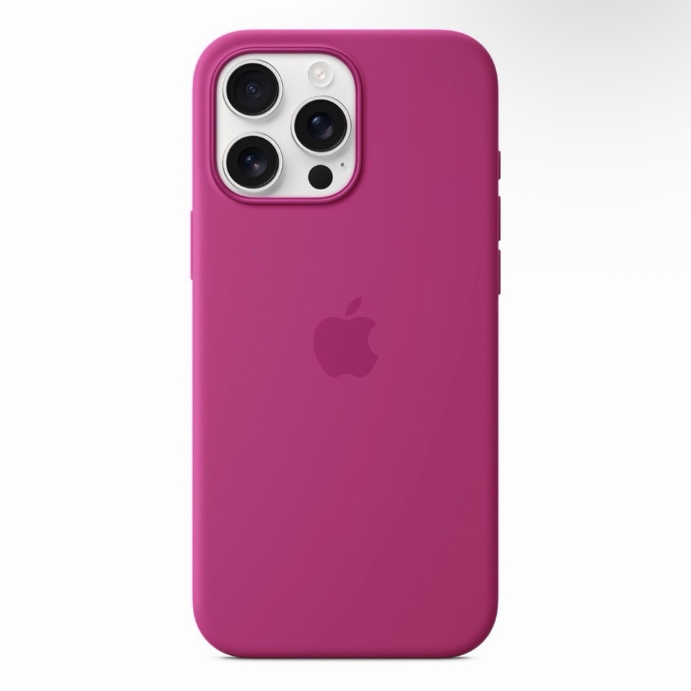 Apple Fuchsia iPhone Case